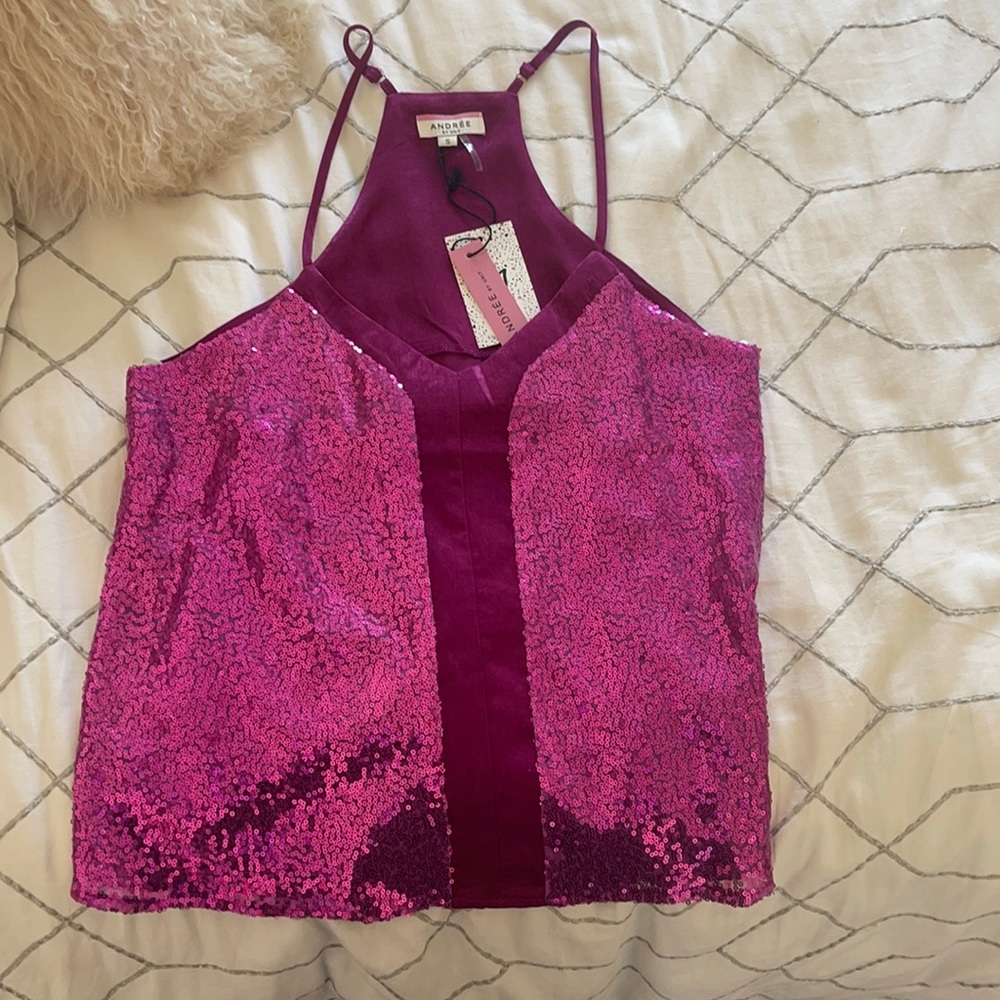 Cute sparkly top